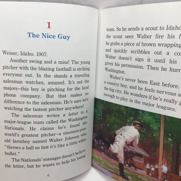 Vintage Kid Step Into Reading Grades 2-4 Sports Book Baseballs Greatest Pitchers - Picture 2 of 8